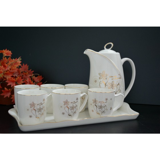 Ceramic tea set